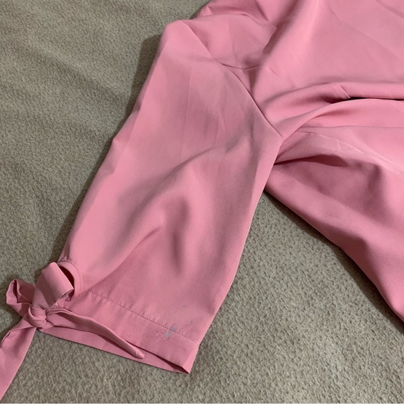 5 for 20 Shein handkerchief pink open front cardigan - Picture 5 of 10